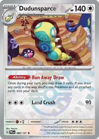 Dudunsparce (Master Ball Pattern) - 080/131 - Prismatic Evolutions